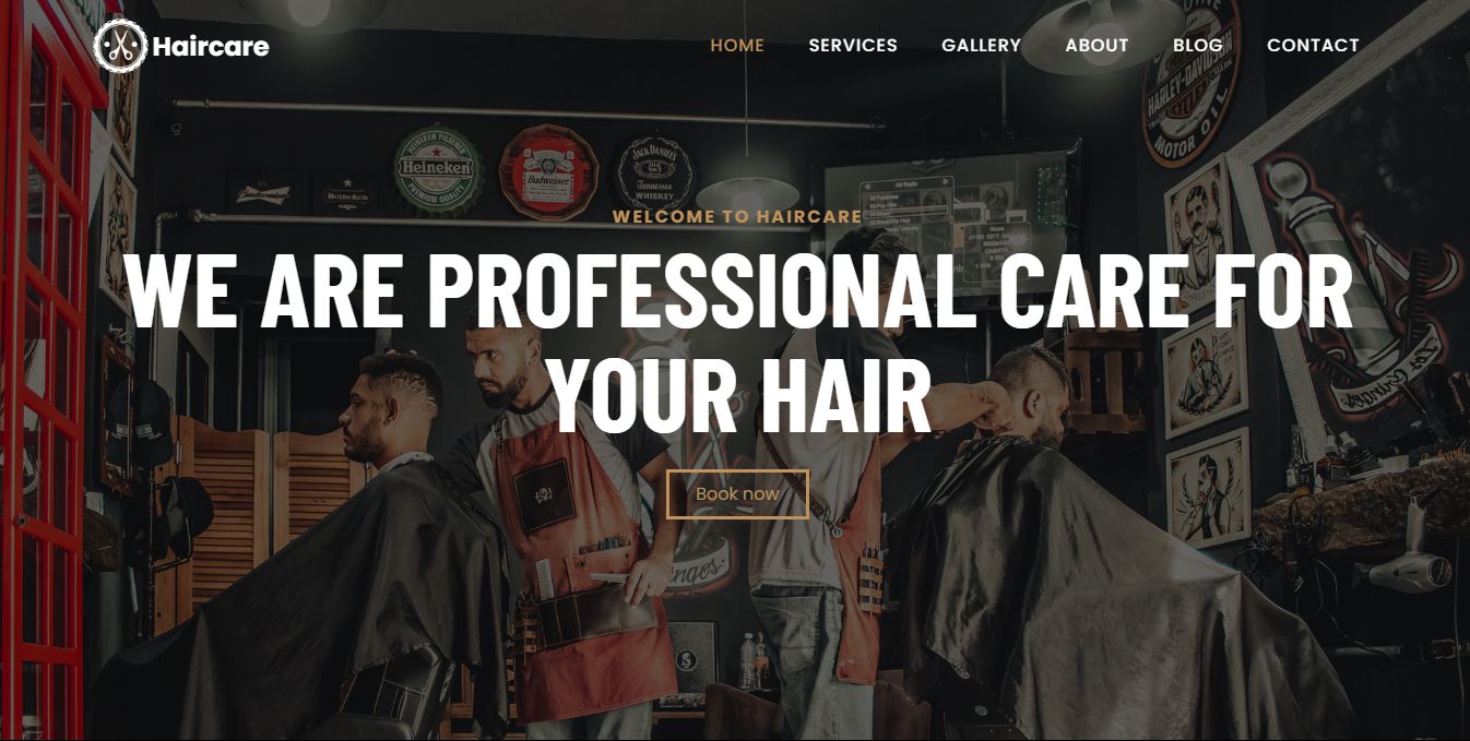 Salon Website